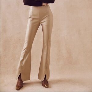 We The Free People Real Deal Slit Vegan Pants 30 OB1379466